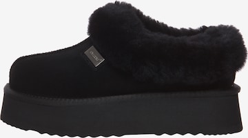 juoda Everau Naminės šlepetės 'Topknot': priekis