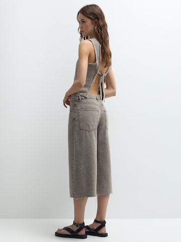 Pull&Bear Wide leg Jeans in Brown