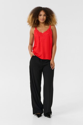 Cream Blouse 'CRAnna' in Red