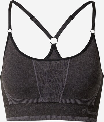 Soutien-gorge de sport Hummel en noir : devant