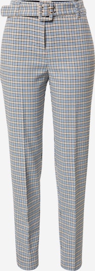 Pantaloni cu dungă Esprit Collection pe crem / albastru pastel / portocaliu deschis / negru, Vizualizare produs