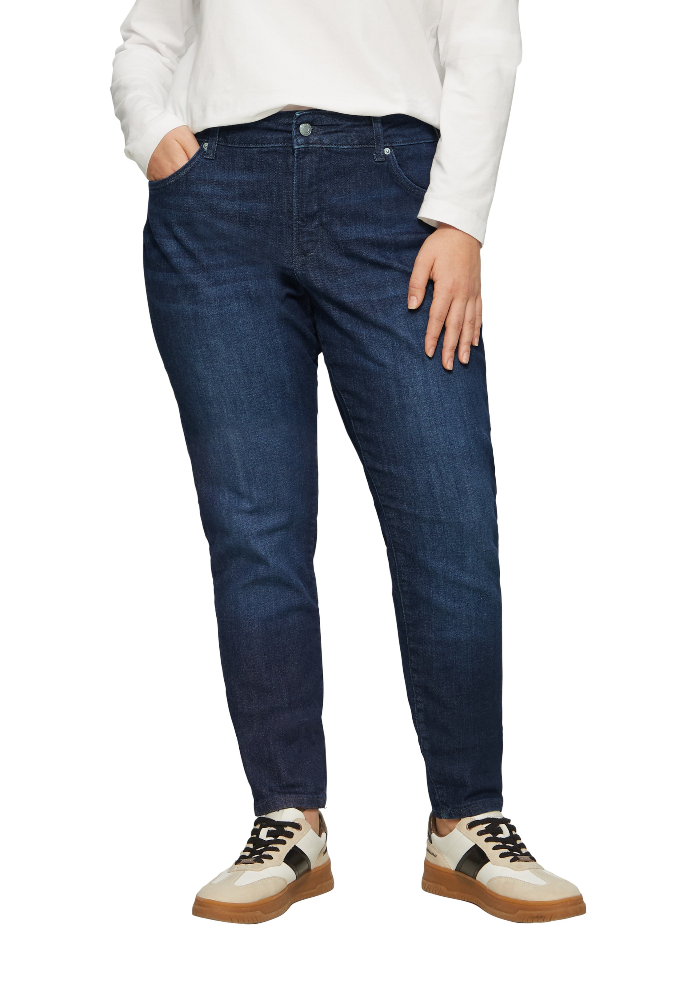 s.Oliver Red Label Plus Skinny Jeans in Blauw