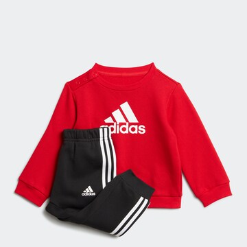 ADIDAS SPORTSWEAR Trainingsanzug 'Bagde of Sport' in Rot