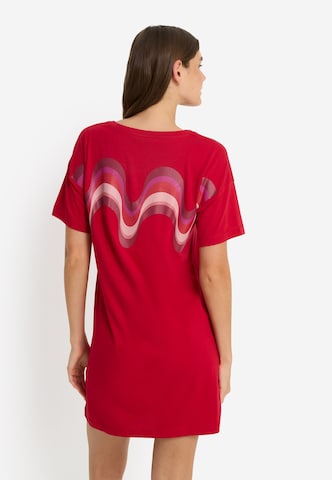 Chemise de nuit LSCN by LASCANA en rouge