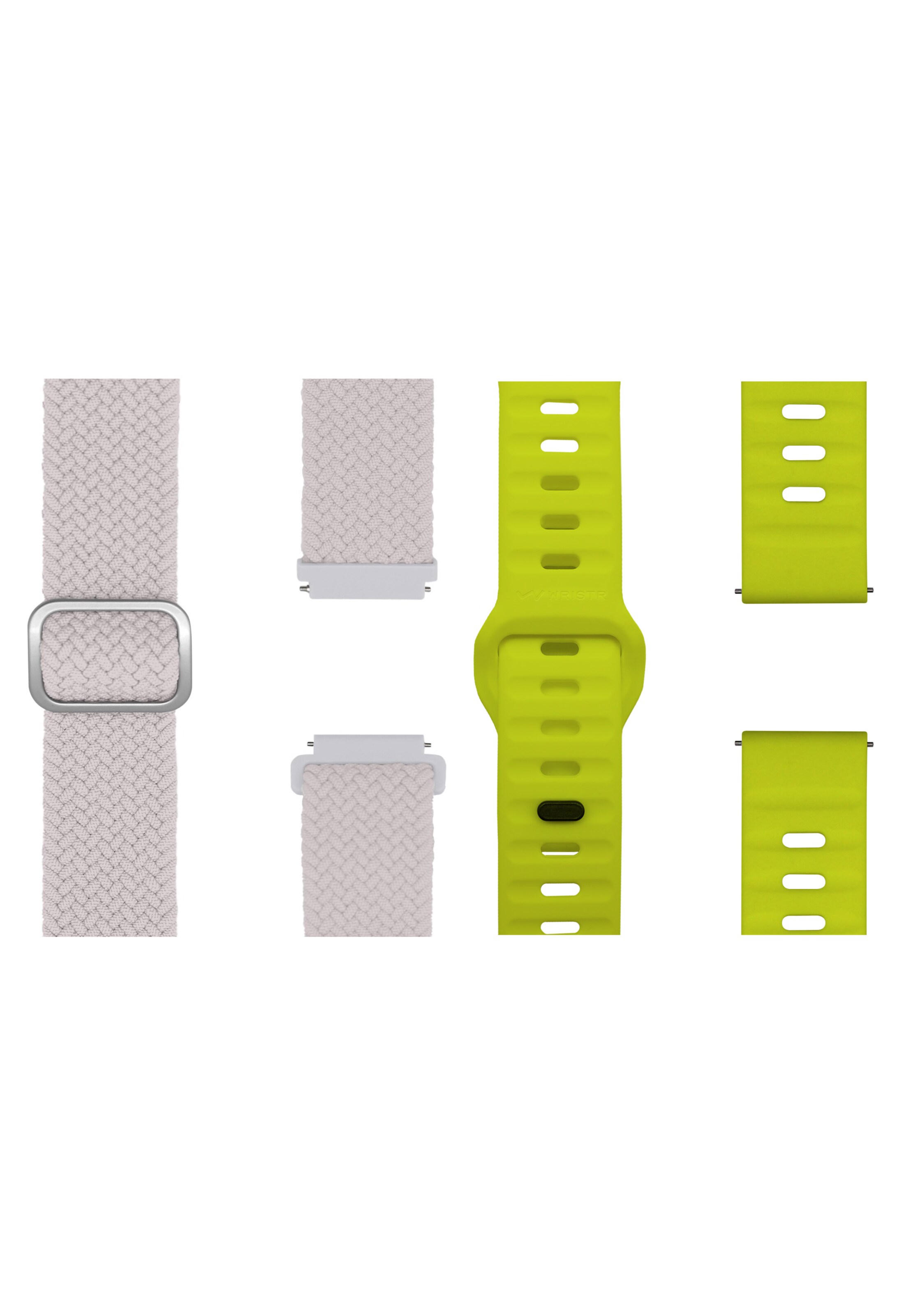 WRISTR Smartwatch-Armband 'Flex Loop-Motus' in One Size in gelb, Produktansicht