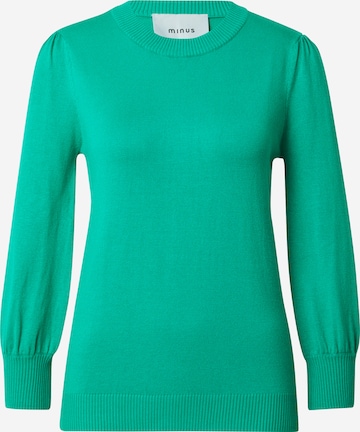 minus Sweater 'Mersin' in Green: front