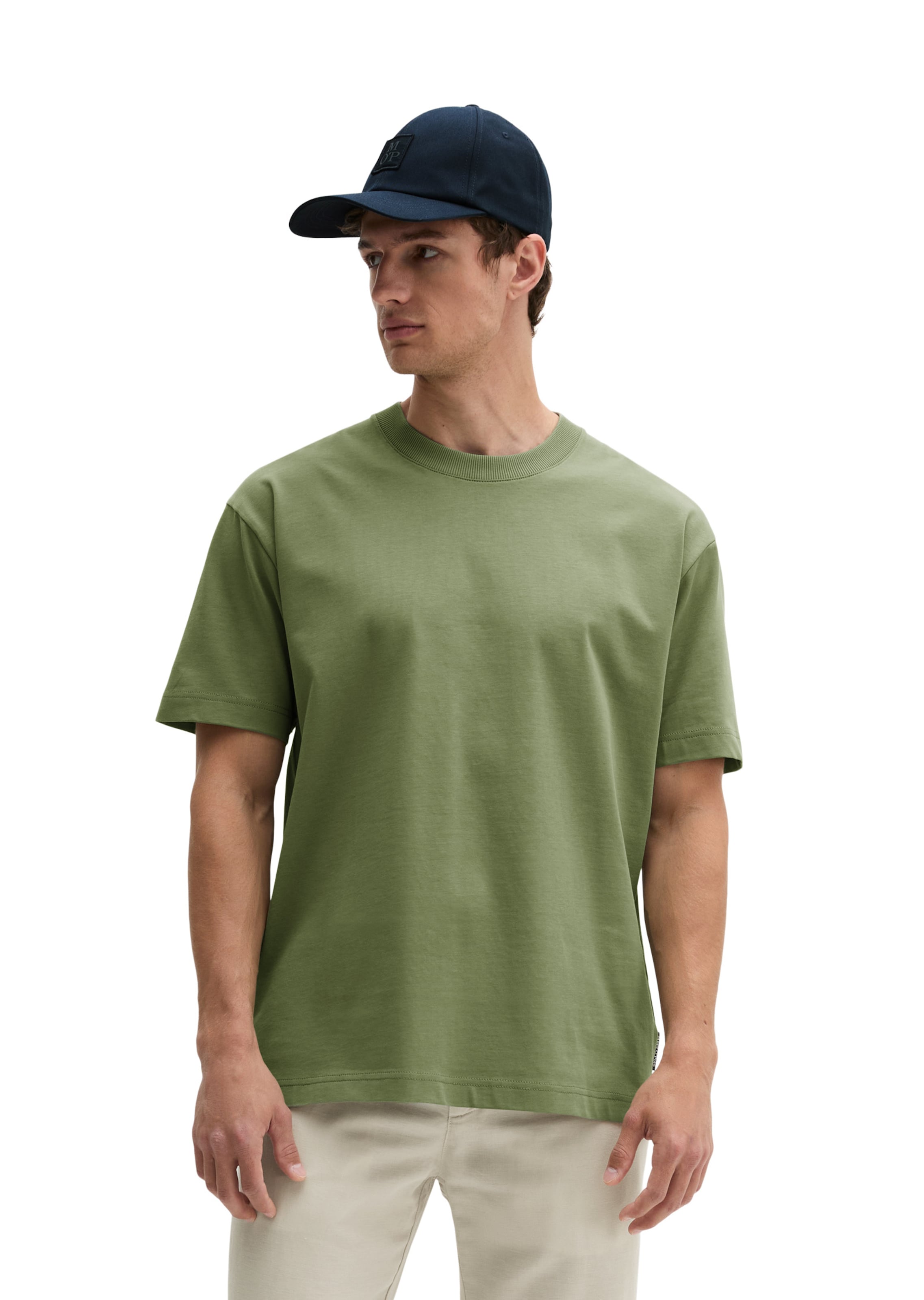 Marc O'Polo Shirt in Groen: voorkant
