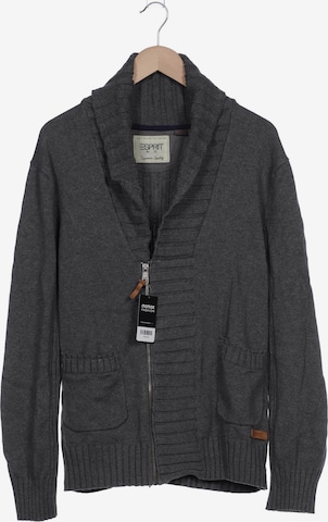ESPRIT Sweater & Cardigan in XL in Grey: front
