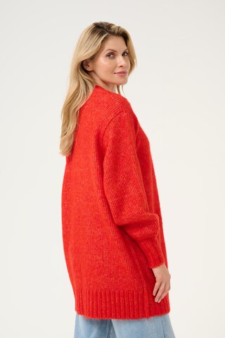Cardigan 'Katrina' Kaffe en rouge