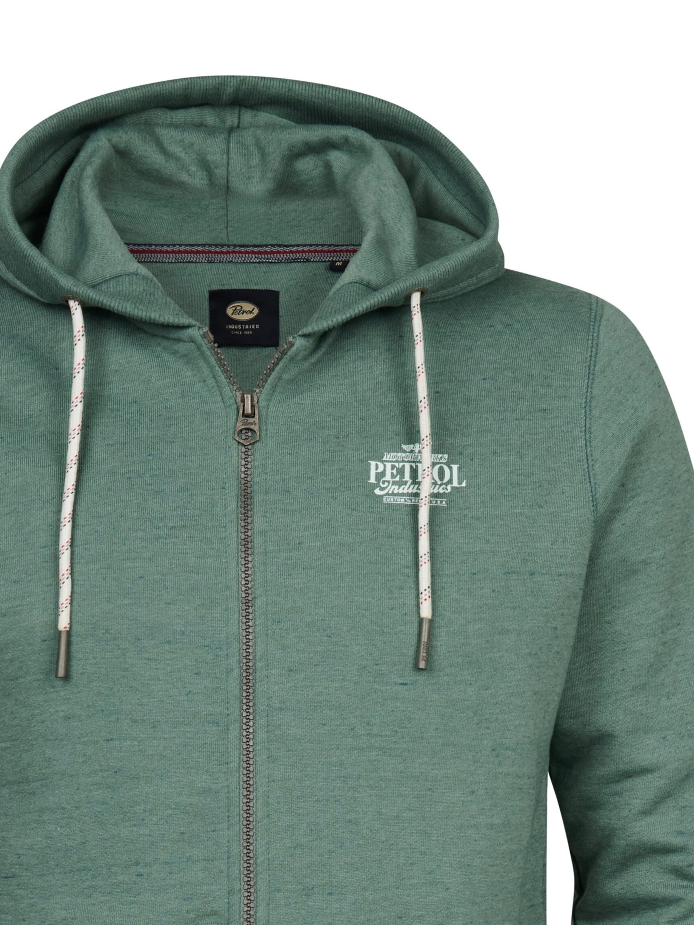 PETROL INDUSTRIES MEN Sweatvest in Groen