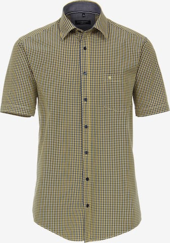 CASAMODA Regular fit Overhemd in Geel: voorkant