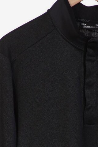 UNDER ARMOUR Sweatshirt & Zip-Up Hoodie in XL in Black