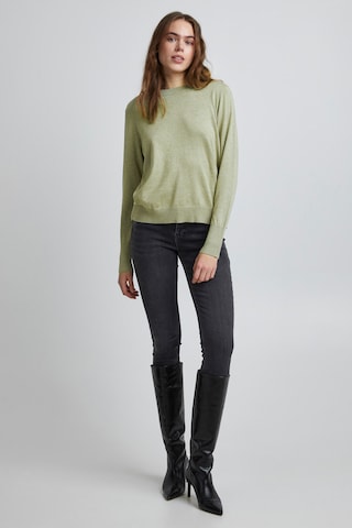 PULZ Jeans Pullover 'SARA' in Grün