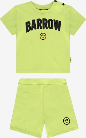 BARROW Set 'Completo lime per neonato' in Groen: voorkant