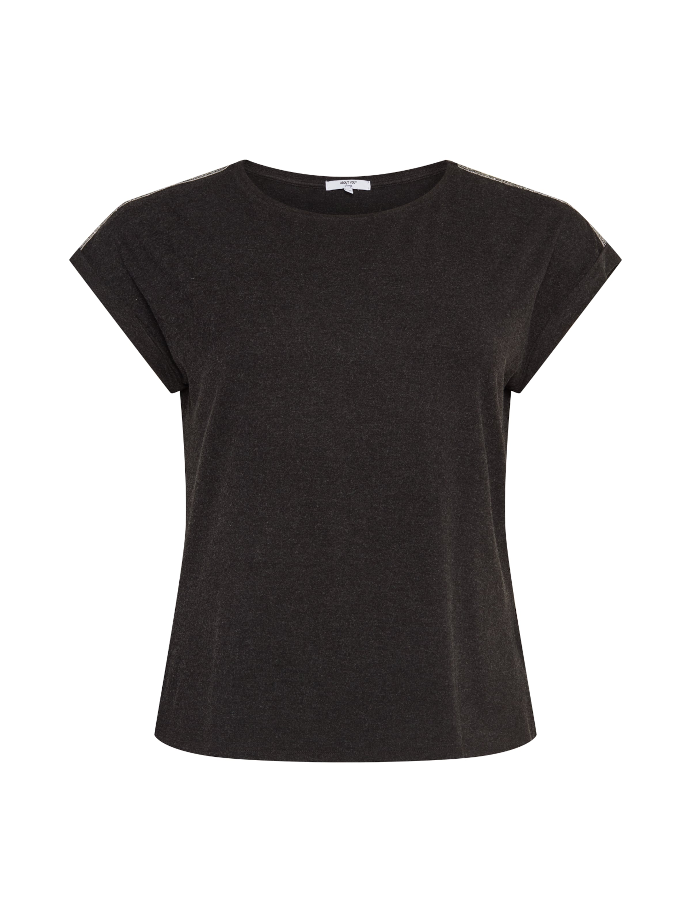 pelēks ABOUT YOU Curvy T-Krekls 'Nana': no priekšpuses