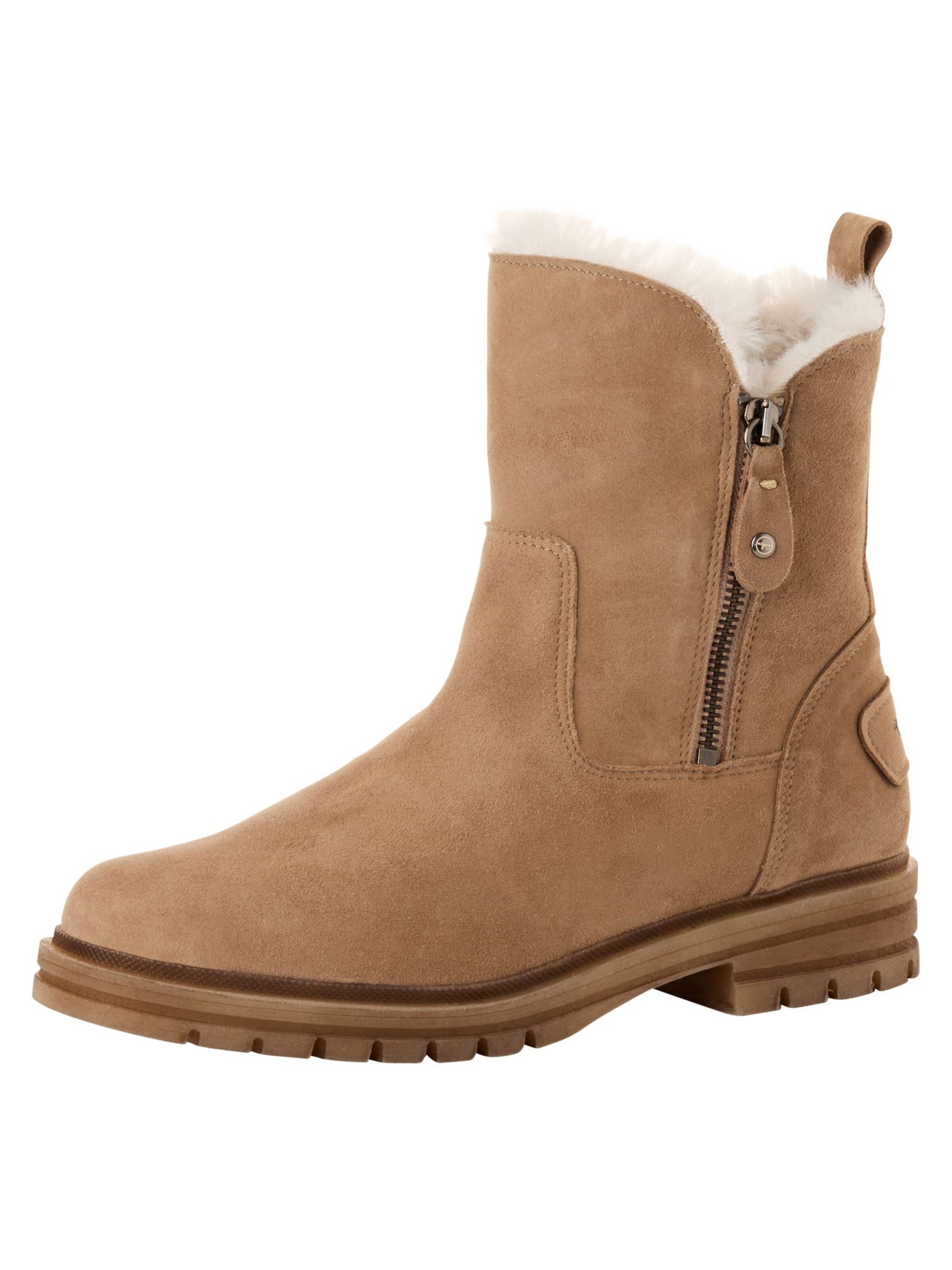 Tamaris Bootie in Beige: front