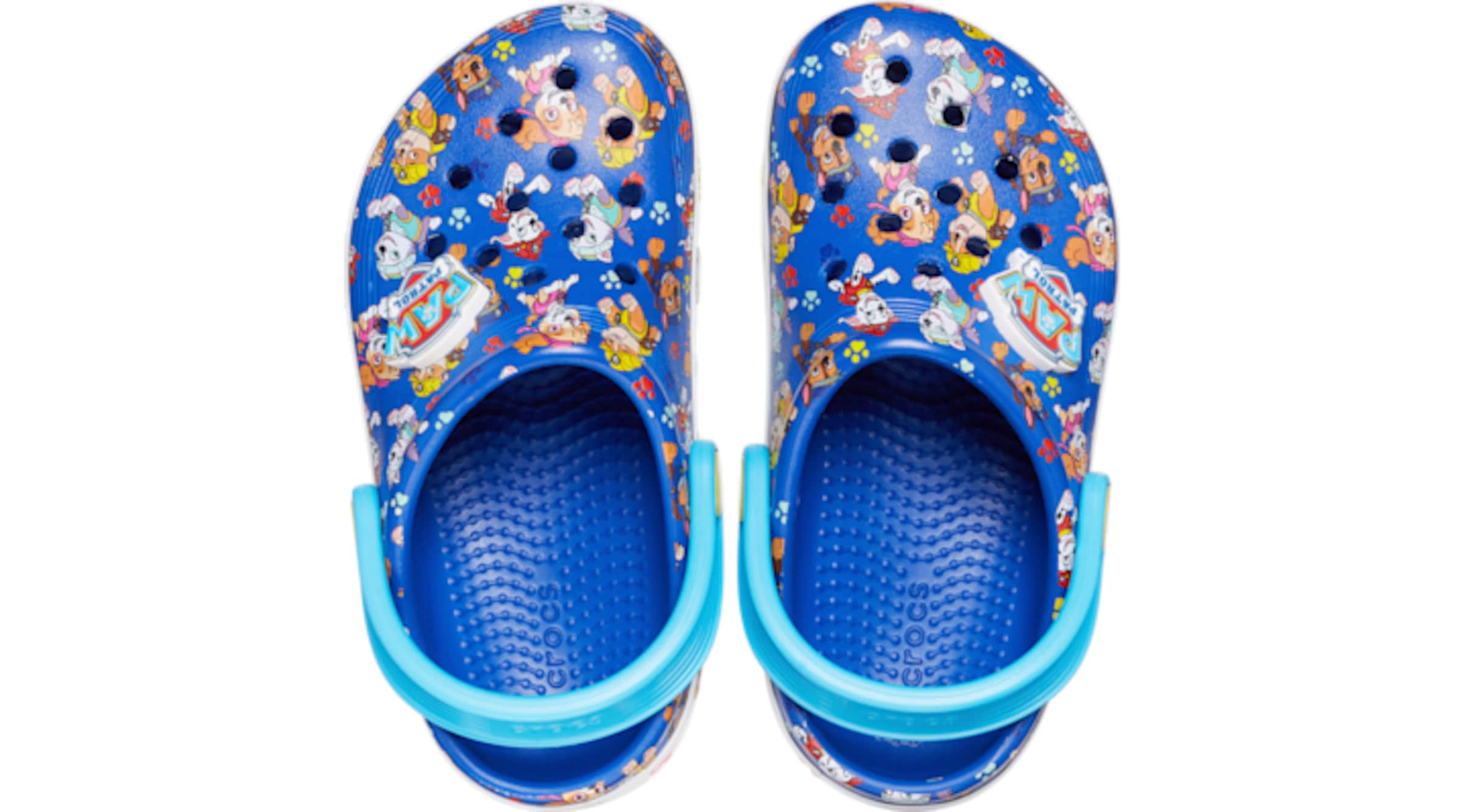 Pantofi deschiși 'Toddler Off Court' de la Crocs pe albastru