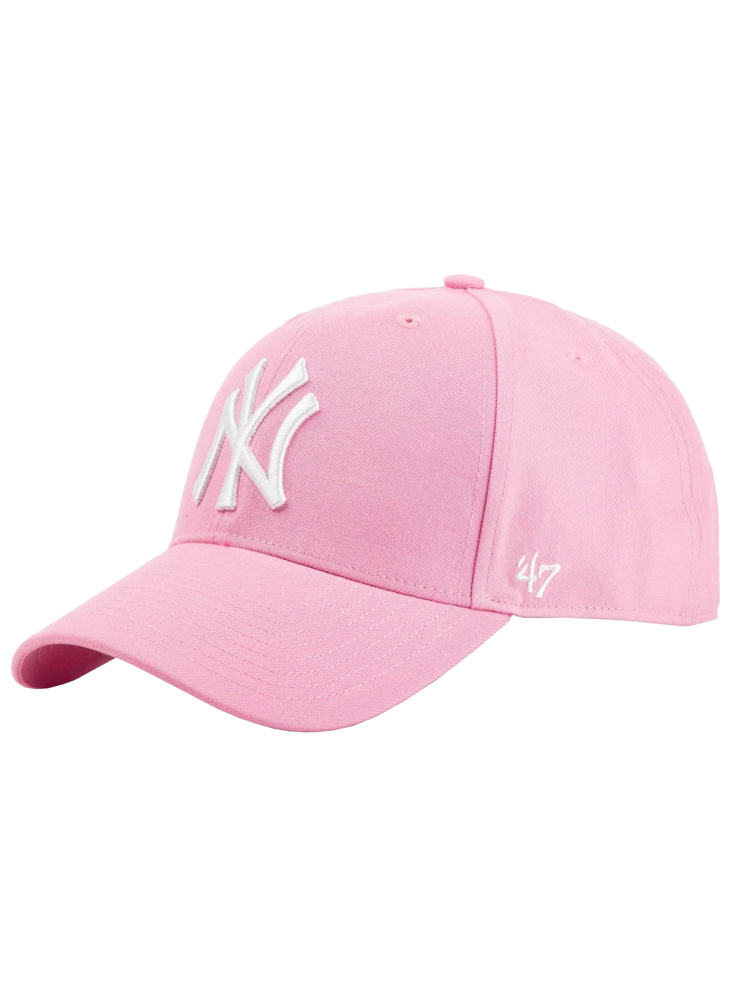 47 Cap '47 Brand New York Yankees MVP' in Pink: front