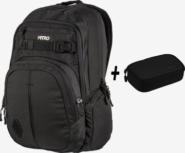 Sac à dos NITRO en noir : devant