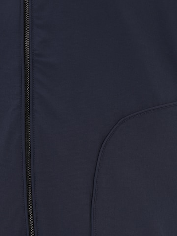 Jack & Jones Plus Between-season jacket 'TRACK' in Blue