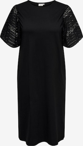 ONLY Carmakoma - Vestido 'CARHappy' en negro: frente