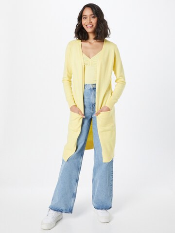 Cardigan 'MARCO' JDY en jaune : devant