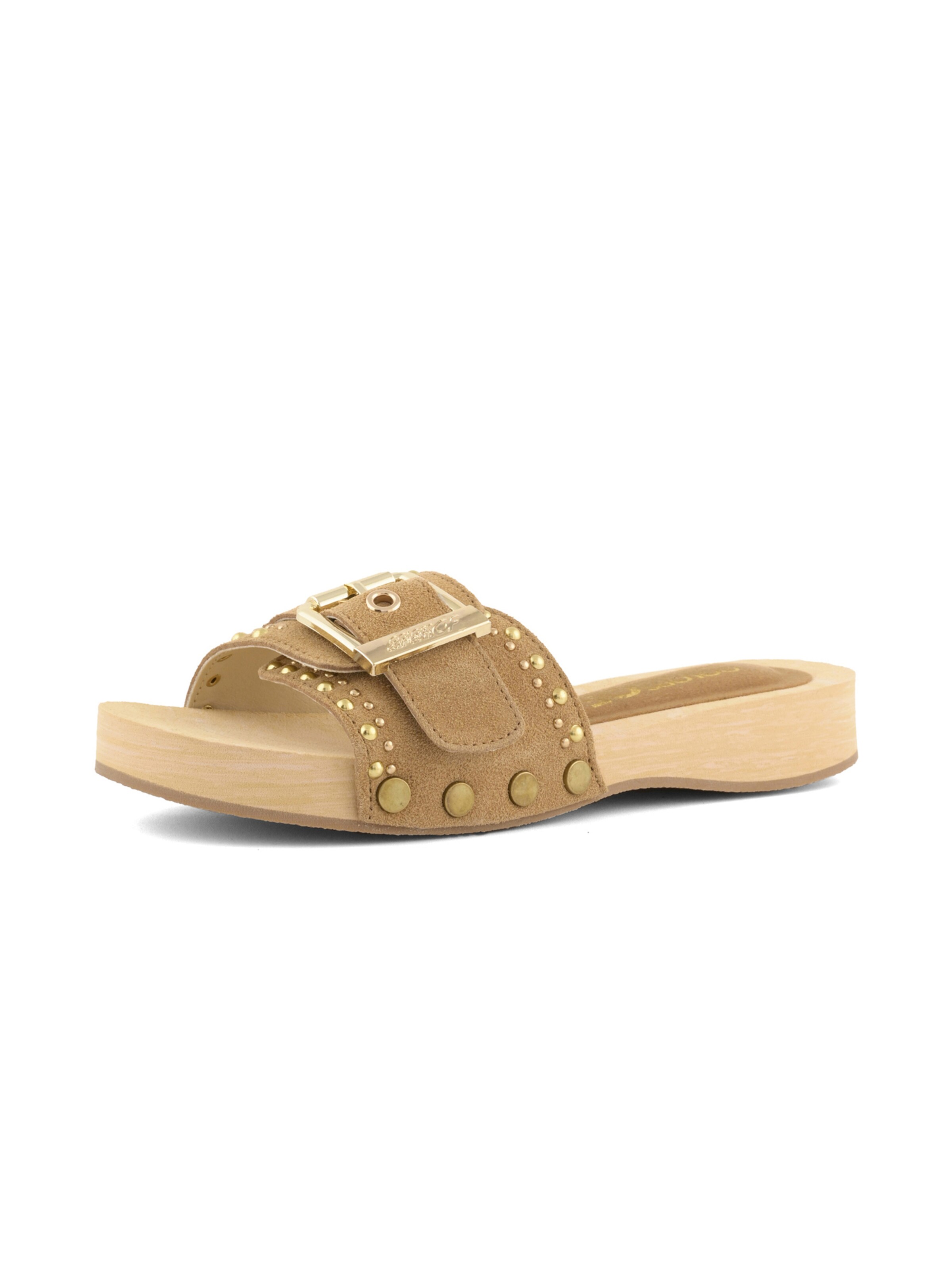 Zoccoletto di COLORS OF CALIFORNIA in marrone: frontale
