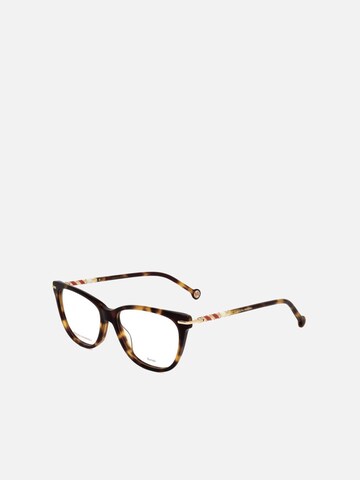Carolina Herrera Zonnebril 'Havana 54/15/145 WOMAN Eyewear Frame' in Bruin: voorkant