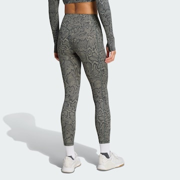 ADIDAS PERFORMANCE Skinny Παντελόνι φόρμας 'Optime PrimeLift' σε πράσινο