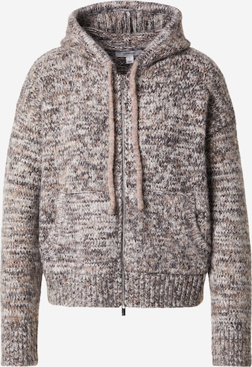 Kardiganas 'HAILEY' iš TOPSHOP, spalva – rausvai pilka / balta, Prekių apžvalga