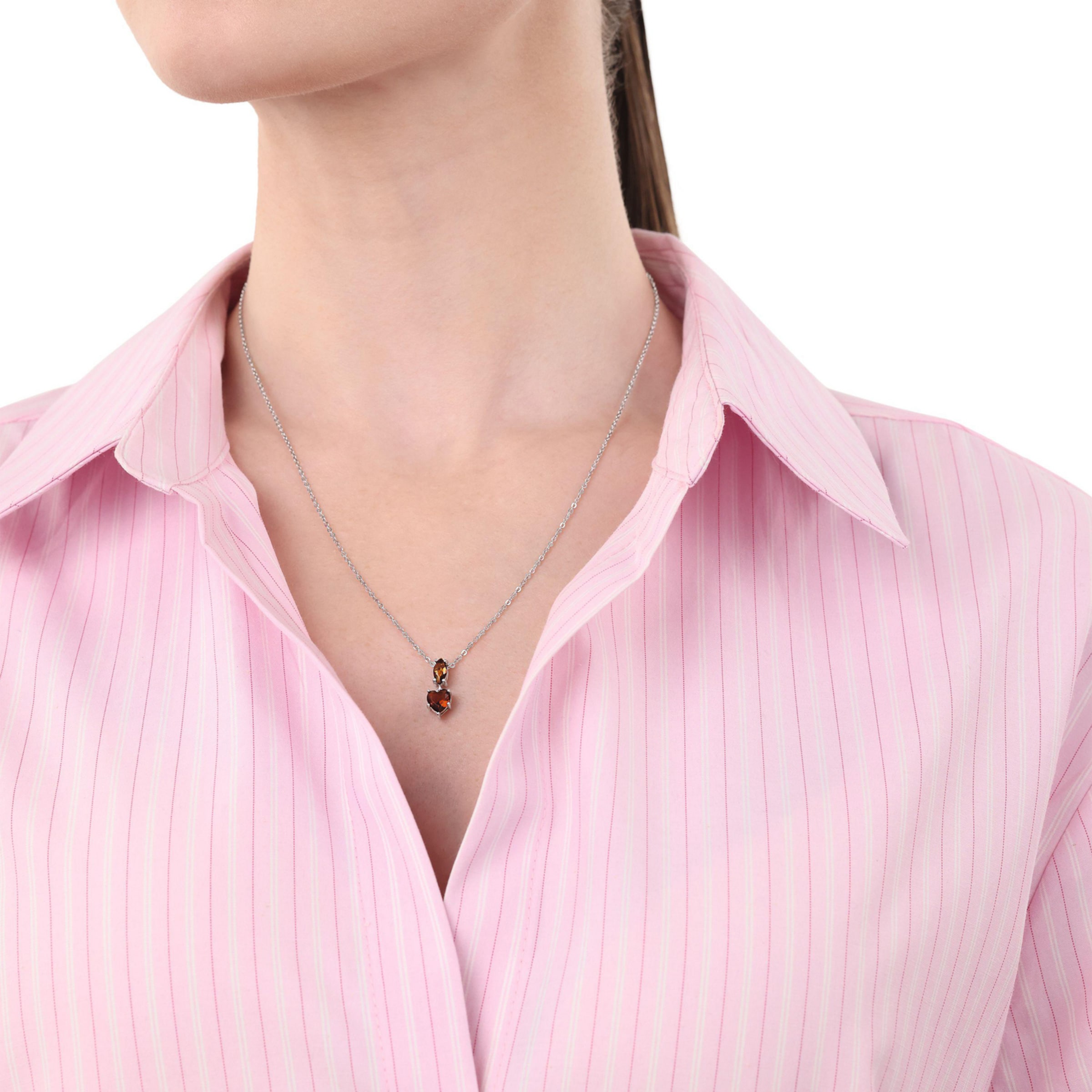 AMOR Necklace in Silver