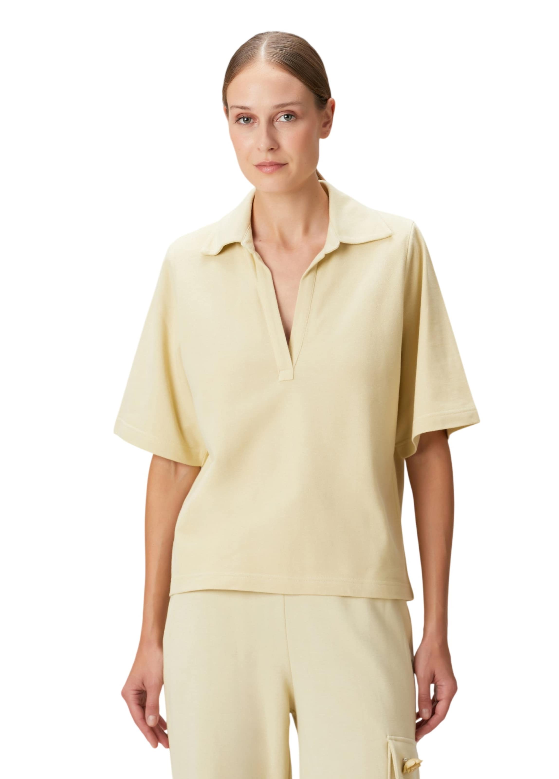 BASSIGUE Top in Yellow: front