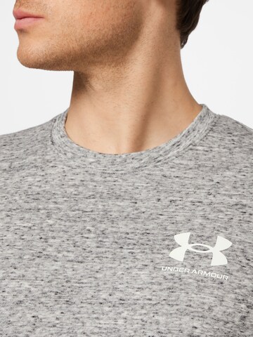 Sweat de sport UNDER ARMOUR en gris