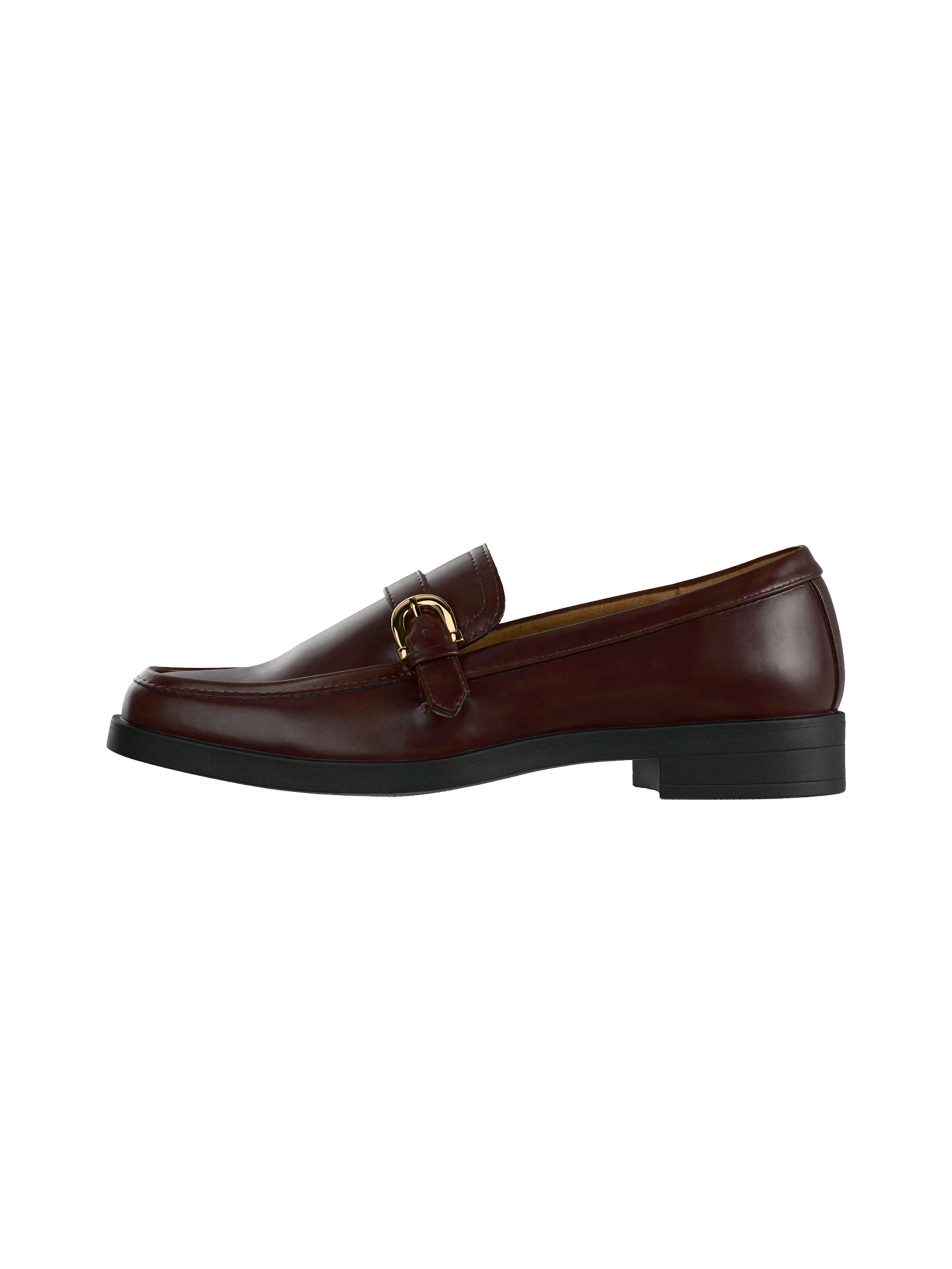 Chaussure basse Anna Field en marron : devant
