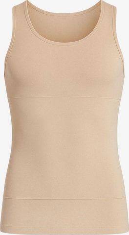 Maillot de corps Blackspade en beige : devant