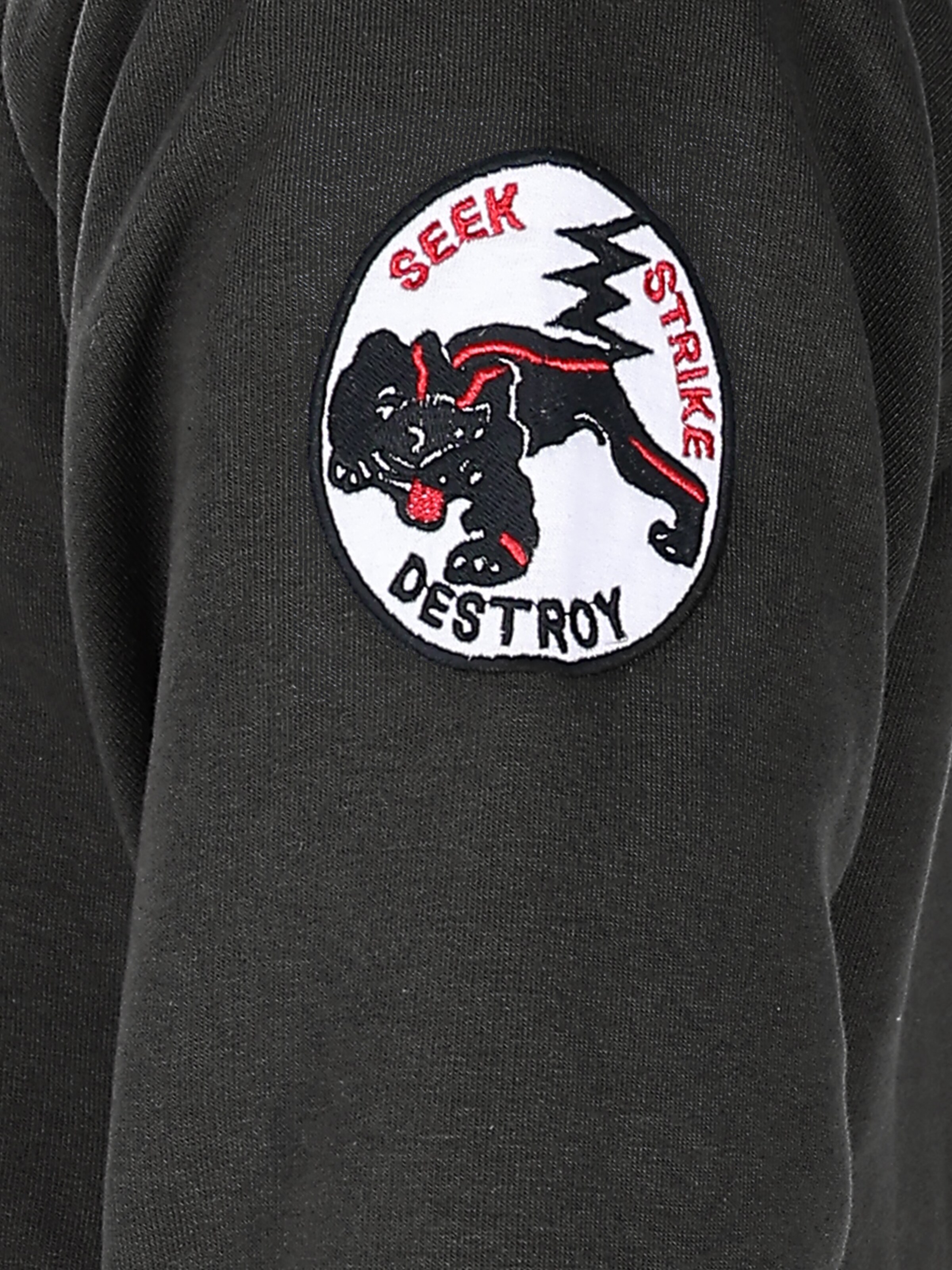 TOP GUN Sweater 'Defender' in Grey