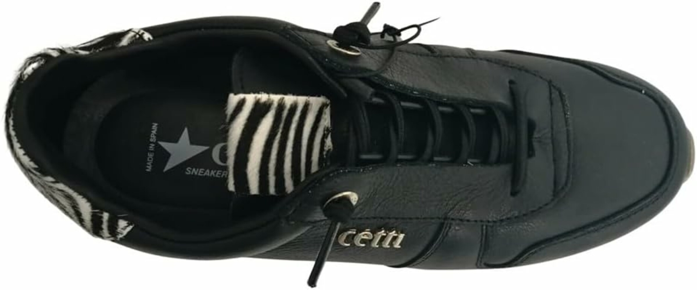 Cetti Sneakers laag in Zwart