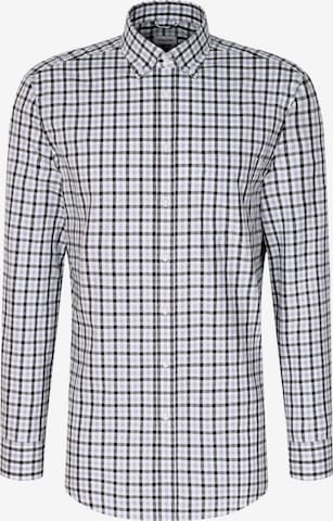 Coupe regular Chemise business SEIDENSTICKER en blanc : devant