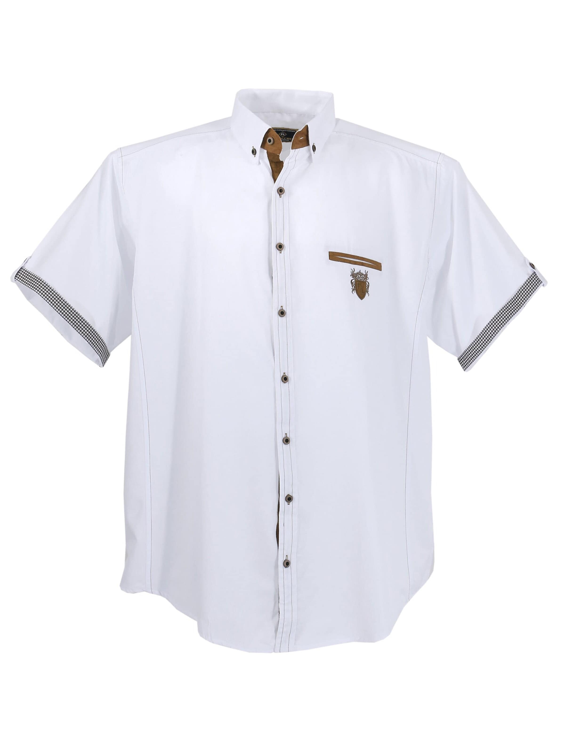 Lavecchia - Ajuste regular Camisa '1128 Übergrößen' en blanco: frente