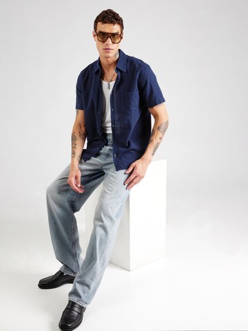 Coupe regular Chemise s.Oliver en bleu