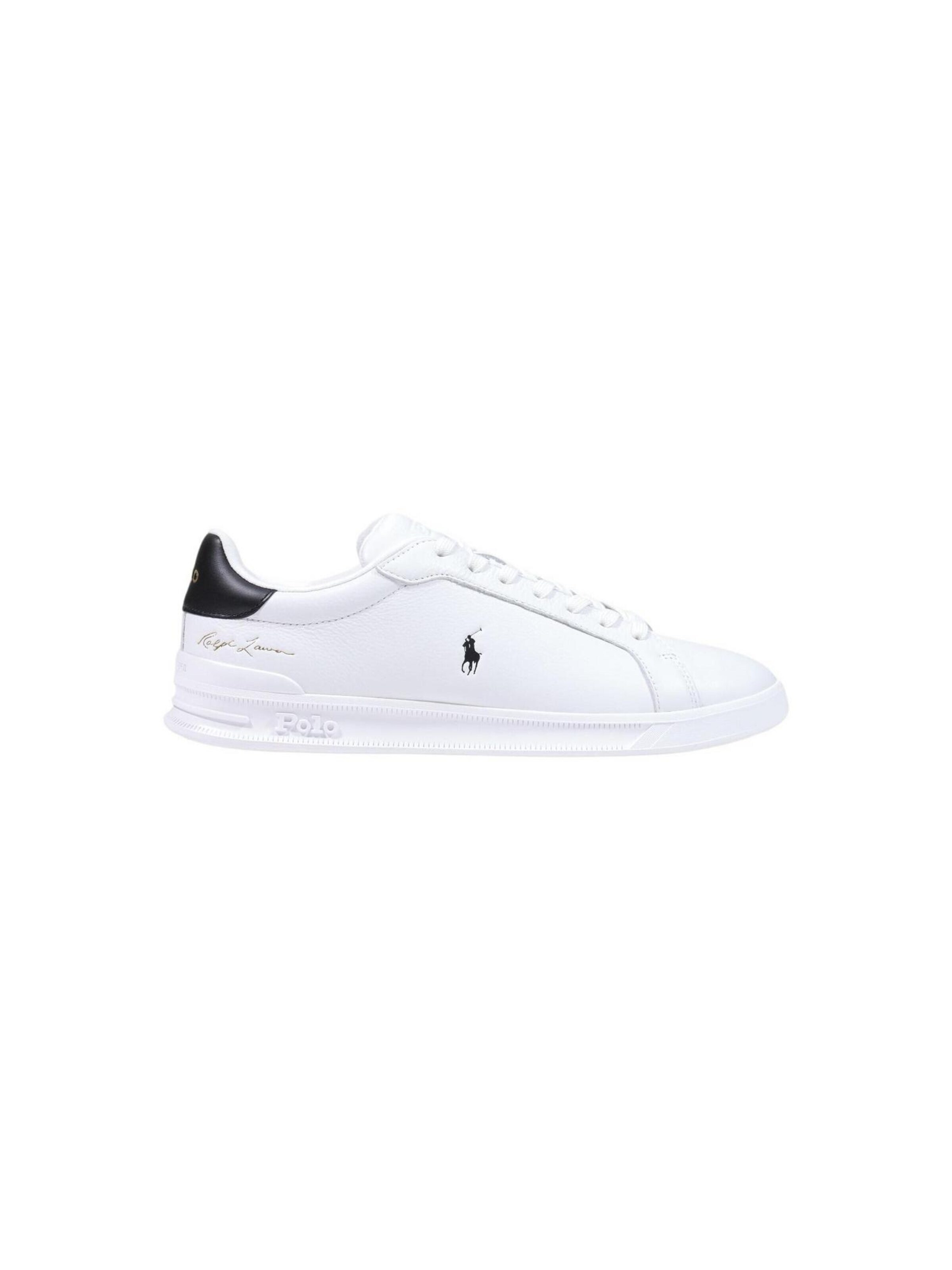 Baskets basses 'HRT CRT SIG' Ralph Lauren en blanc