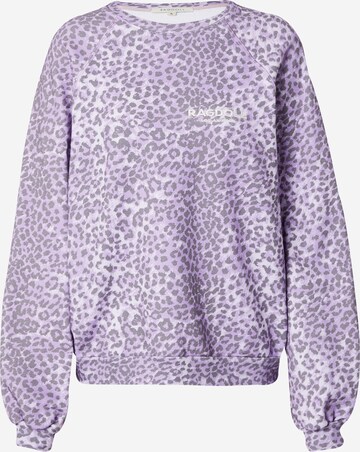Sweat-shirt Ragdoll LA en violet : devant