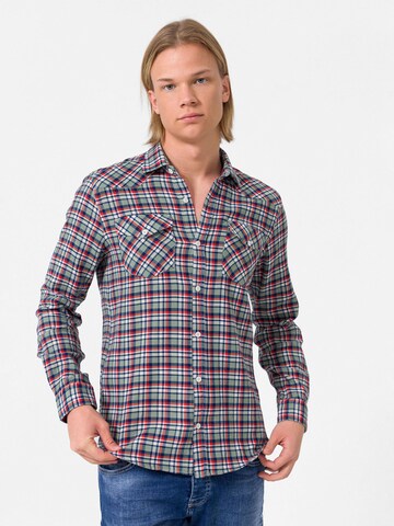 By Diess Collection Средняя посадка Рубашка в Зеленый