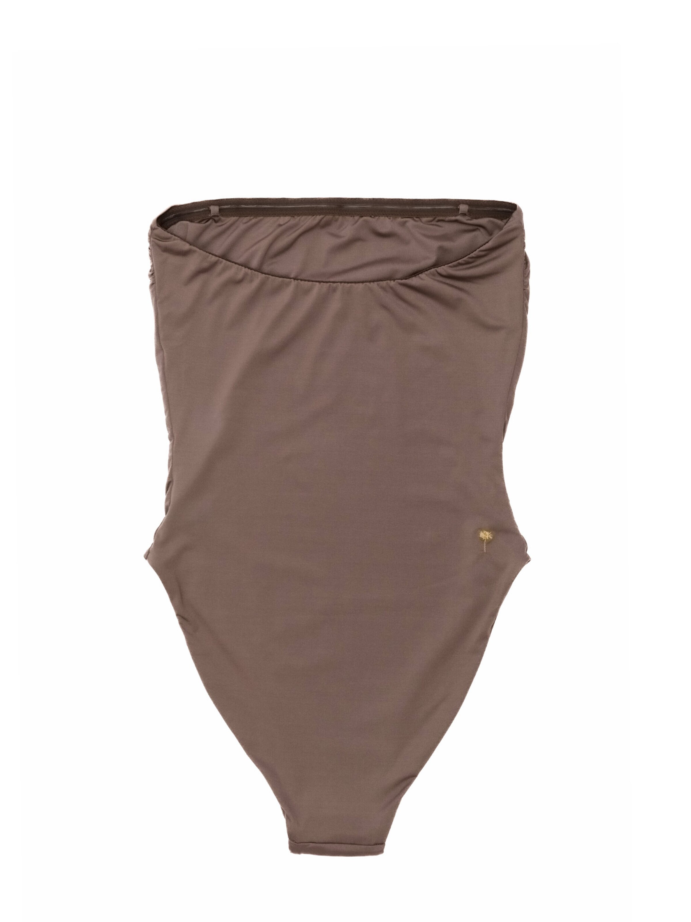 Matia Beachwear Classic Swimsuit 'Hannah' in Brown