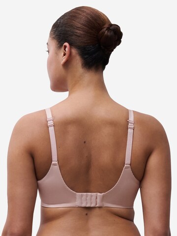 Chantelle T-shirt BH 'Glaze' in Beige