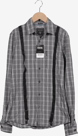 GUESS Hemd XS in Grau: Vorderseite