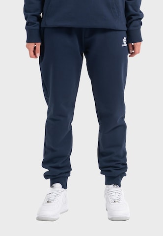 Oldskull Tapered Trousers 'Basic Oldskull 25 Logo' in Blue