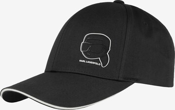 Karl Lagerfeld Pet in Zwart: voorkant