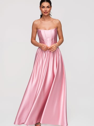 Ombre Evening dress in Pink