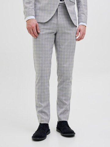 JACK & JONES Slimfit Pantalon 'JPRFranco' in Grijs: voorkant